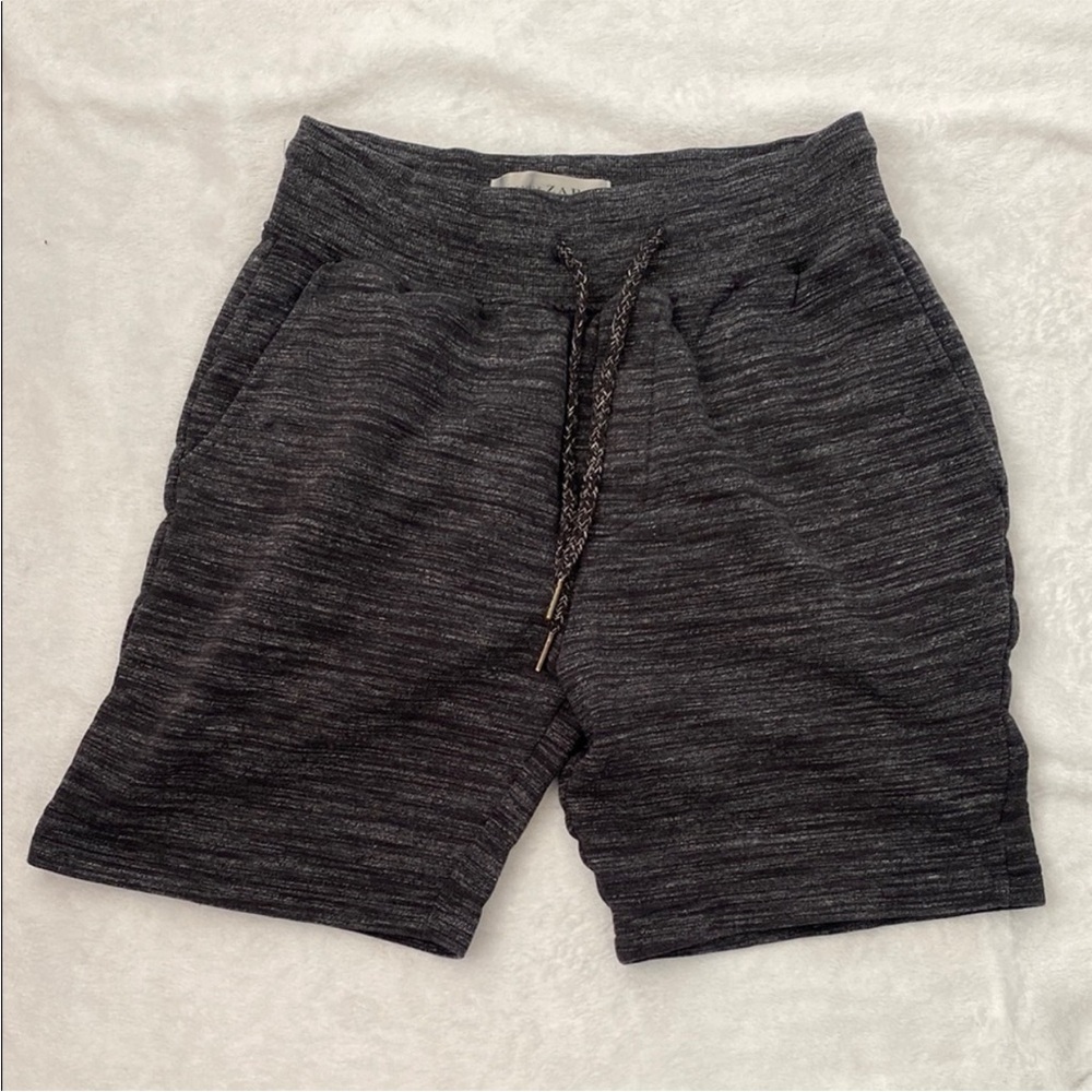 Zara Men's Charcoal Athletic Shorts. Size S